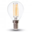 VT-2486 6W P45 FILAMENT BULB-CLEAR COVER COLORCODE:2700K E14(130LM/WATT)