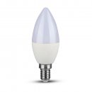 VT-293D 5.5W LED CANDLE BULB WITH SAMSUNG CHIP COLORCODE:6500K E14 DIMMABLE