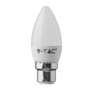 VT-223 4.5W PLASTIC CANDLE BULB WITH SAMSUNG CHIP COLORCODE:6500K B22