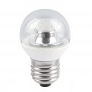 4W LED 45mm Dimmable Round Ball Clear - ES, 4000K