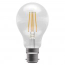 4W LED Filament Clear GLS - BC, 2700K