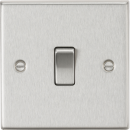 10AX 1G Intermediate Switch - Square Edge Brushed Chrome