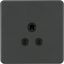 Screwless 5A Unswitched Socket - Anthracite