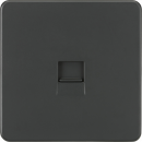 Screwless Telephone Master Socket -Anthracite