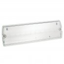 3.3W Spectrum LED Emergency Bulkhead IP65 Maintained/Non Maintained - Includes set of 4 New Legends