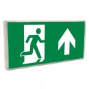 LED Emergency Hinged Exit Box Including Up Legend