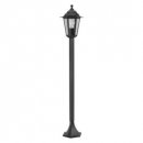 Floor Light Cast Aluminium Black / Glass Clear - LATERNA 4