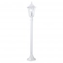 Floor Light Cast Aluminium White / Glass Clear - LATERNA 5