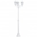 Floor Light Cast Aluminium White / Glass Clear - LATERNA 5