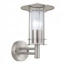 Wall Light Stainless Steel Stainless Steel / Glass Clear - LISIO