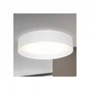 Ceiling Light Plastic, Steel White / Fabric White - PASTERI