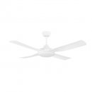 Ceiling Fan & Light ABS, UV Resistant White Matt / Acrylic - BONDI 1