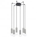 Pendant Light Steel Anthracite / Terrazzo Grey - GIACONECCHIA