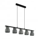 Pendant Light Steel Black / Steel Zinc-plated - HILCOTT