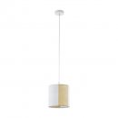 Pendant Light Steel White / Paper, Seagrass White, Brown - ARNHEM