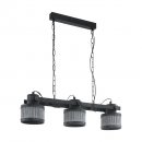 Pendant Light Steel Grey-patina, Black - TURROCK