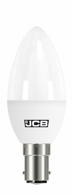 JCB LED Candle B15 (SBC) 470lm 4.9W 6,500K (Daylight), Box Of 1