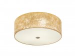 Ceiling Light Steel Champagne / Fabric Gold - VISERBELLA