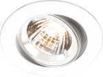 IP20 230V GU10 White Recessed Tilt Twist & Lock Downlight