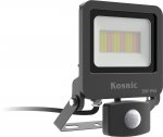 Ventas II 10W Floodlight, LED C/w Remote & Sensor IP65, Switchable CCT