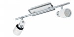 Spot Steel Chrome, White - DAVIDA