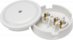 30A Junction Box 3-Terminal - White (89mm)