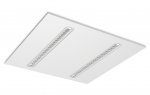 Nevis Switchable Wattage & CCT CAT 2 LED Twin Strip Louvre Panel