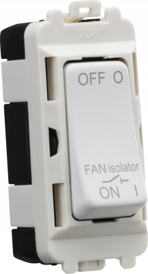 10A Fan Isolator Module - Matt White