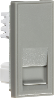 Telephone Secondary Outlet Module 25 x 50mm (IDC) - Grey