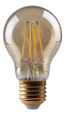 4W GLS, Decorative LED Filament Lamp With Gold Antique Coating