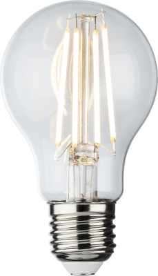 230V 8W LED ES Clear GLS Filament Lamp 2700K Dimmable