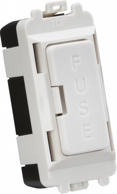 13A fused module - white