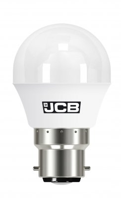 JCB LED Golf B22 (BC) 470lm 4.9W 3,000K (Warm White), Blister Of 1