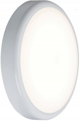 230V IP44 9W Emergency Trade LED Flush 4000K  (256mm)