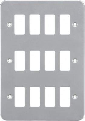 Metalclad 12G grid faceplate