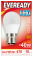 Eveready LED Golf B22 (BC) 470lm 4.9W 4,000K (Cool White), Box Of 1