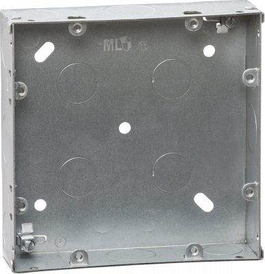 6-8G 35mm galvanised steel box