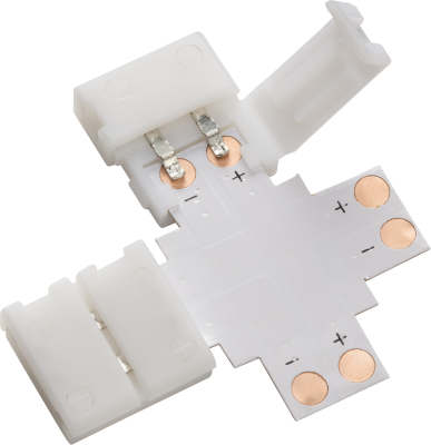 12V / 24V LED Flex 4-way connector - Single Colour