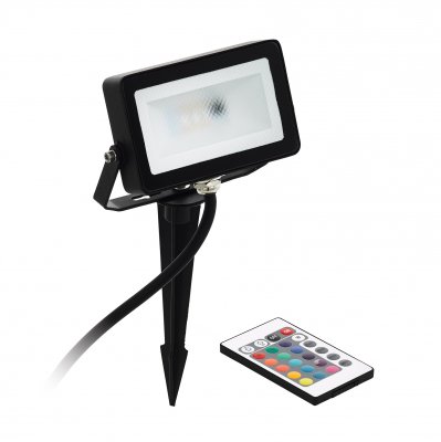 Flood Light Aluminium Black / Plastic White - FAEDO 4