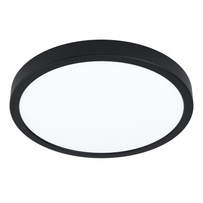 Surface-mounted Light Aluminium Black / Plastic White - FUEVA-Z