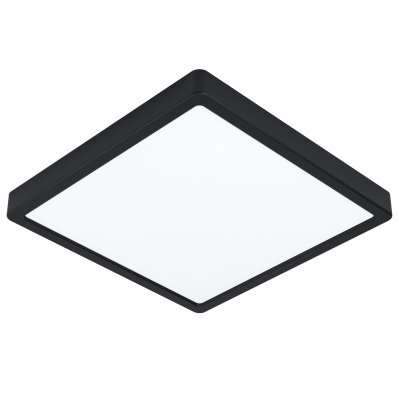 Surface-mounted Light Aluminium Black / Plastic White - FUEVA-Z