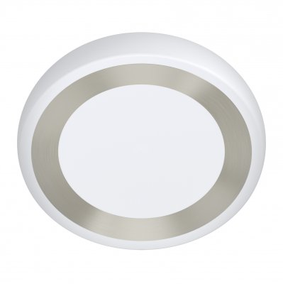 Ceiling Light Steel White / Plastic White, Silver - RUIDERA