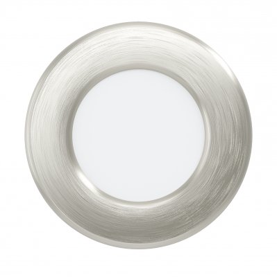 Recessed Light Steel Satin Nickel / Plastic White - FUEVA 5