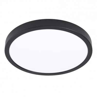 Surface-mounted Light Steel Black / Plastic White - FUEVA 5