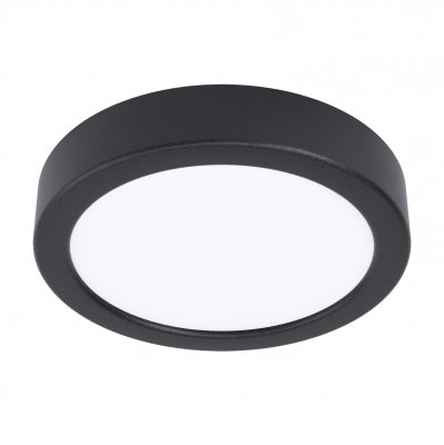 Surface-mounted Light Steel Black / Plastic White - FUEVA 5