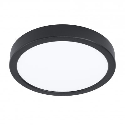 Surface-mounted Light Steel Black / Plastic White - FUEVA 5