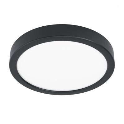 Surface-mounted Light Steel Black / Plastic White - FUEVA 5