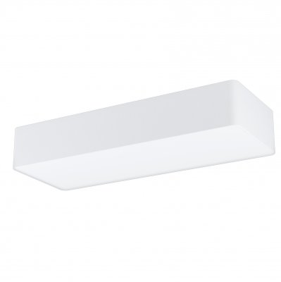 Ceiling Light Steel White / Fabric, Plastic White - POSADERRA