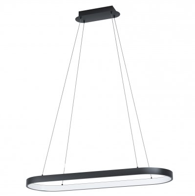 Pendant Light Steel Black / Plastic White - CODRIALES