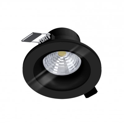 Recessed Light Aluminium Black / Glass Clear - SALABATE